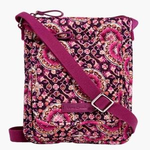 Vera Bradley "Raspberry Medallion" Mini Hipster Bag; Pink; NWT; Val/Gal 💕